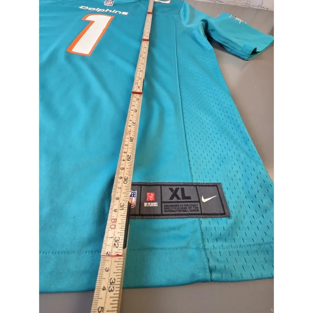 NIKE Tua Tagovailoa #1 Miami Dolphins Jersey XL On Field‎ NFL